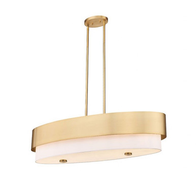 Counterpoint 5 Light Island In Modern Style 10.5 x 16 Inches Wide by Z-Lite - 495-42L
