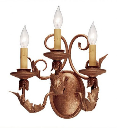 Natalia 3 Light Wall Sconce 12.5 x 12 Inches by Meyda Tiffany - 120761