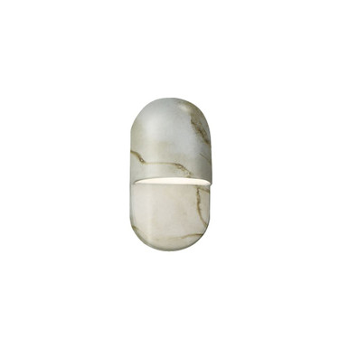 Ambiance 9W 1 LED Capsule ADA Wall Sconce 10 X 5 Wide by Justice Design - CER-5690
