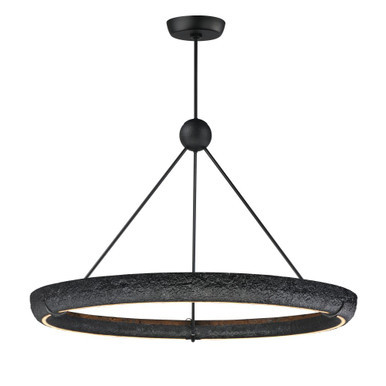 Geist 75W LED Ring Pendant 27.75 Inch Tall and 47.25 Inch Wide by ET2 - E25194-BK