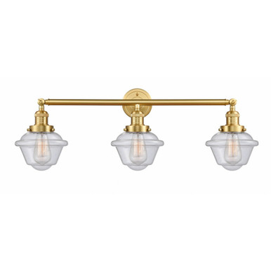 Oxford 3 Light Bath Vanity 10 Inch Tall and 34 Inch Wide by Innovations - 205-SG-G534