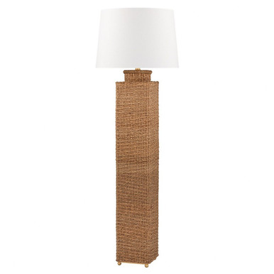 Weaver 1 Light Floor Lamp 66.75 Inches High by Hudson Valley - L1393-GL
