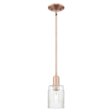 Hadley 1 Light Stem Hung Mini Pendant 9.63 Inch X 4.88 Inch by Innovations - 716-1S-G34