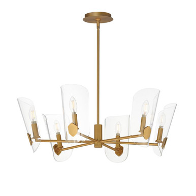 Armory 6 Light Large Chandelier by Maxim - 32356