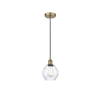 Waverly 1 Light Mini Pendant 9.25 Inch Tall by Innovations - 616-1P-G362