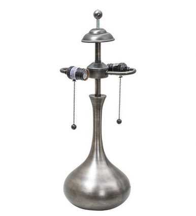 Teardrop 21 Inch H Teardrop Table Base by Meyda Tiffany - 156-2TLB