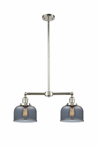 Bell 2 Light Stem Adjustable Down Island 10 and 21 Inch by Innovations - 209-PN-G73