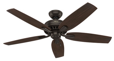 Newsome 52 Inches Ceiling Fan with Pull Chain by Hunter Fans - 1000350