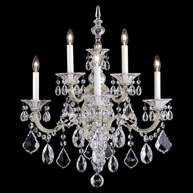 La SCALa 5 Light Crystal Wall Sconce by Schonbek - 5003