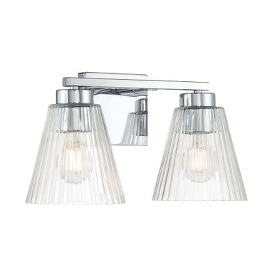 Riville 2 Light Bath Vanity 7.75 Inch Tall X 13.75 Inch Wide by Millennium - 63002