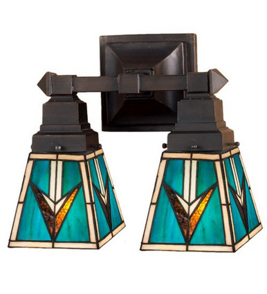Valencia Mission 2 Light Wall Sconce by Meyda Tiffany - 48182