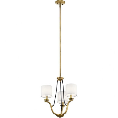 Thisbe 3 Light Small Chandelier by Kichler - 43531NBR