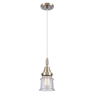 Canton 1 Light Cord Mini Pendant 5.25 Inch X 11.13 Inch Tall by Innovations - 447-1P-G18S
