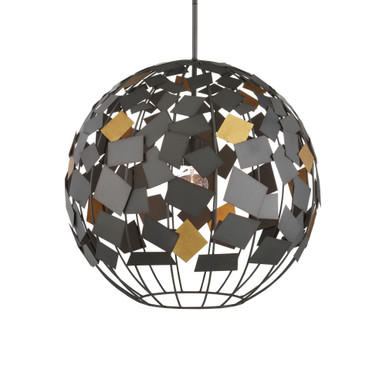 Moon 1 Light Medium Chandelier by Currey Company - 9000-1089