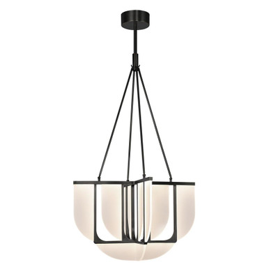 Anders 74W LED Chandelier 54.75 Inch Tall and 30 Inch Wide by Alora - CH336830UB-UNV