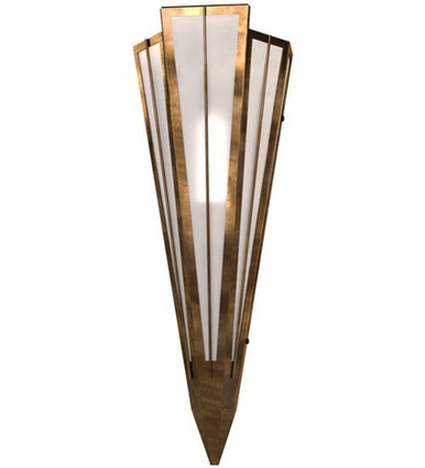 Brum 2 Light Wall Sconce 22 x 7.25 Inches by Meyda Tiffany 255583 - 255583