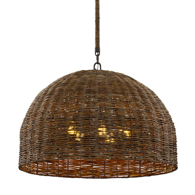 Huxley 5 Light Oversized Pendant by Troy - F6905
