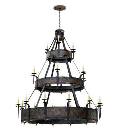 Costello 21 Light 3 Tier Chandelier 84 x 72 Inches Wide by Meyda Tiffany - 147097
