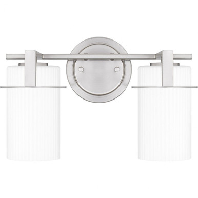 Seymour 2 Light Vanity Light by Quoizel - SEY8614BN