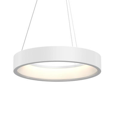Tromme 36W 1 LED Short Pendant 4 Inch Tall and 24 Inch Wide by Sonneman - 2864.03-J20