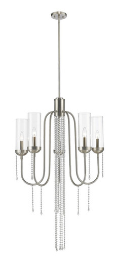 Siena 5 Light Medium Chandelier by Z-Lite - 433-5BN