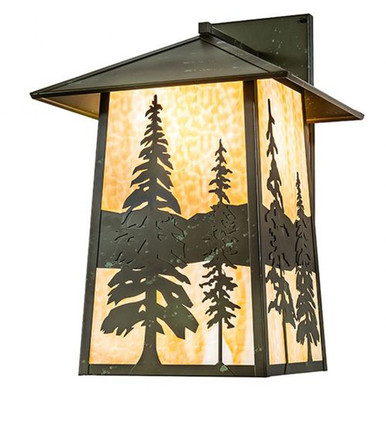 Stillwater Tall Pines 1 Light Wall Sconce 37 x 24 Inches by Meyda Tiffany - 269122