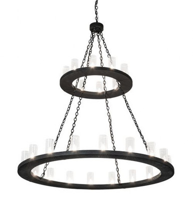 Loxley 28 Light 2 Tier Chandelier 72 x 60 Inch by Meyda Tiffany 219493 - 219493