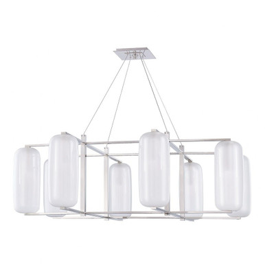 Pebble 8 Light Oversized Chandelier by Hudson Valley - 3478