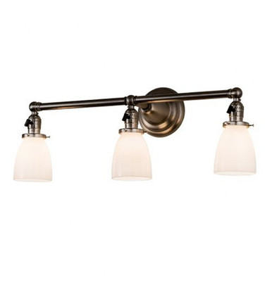Revival Goblet 3 Light Bath Vanity 10 x 25 Inches by Meyda Tiffany - 199096