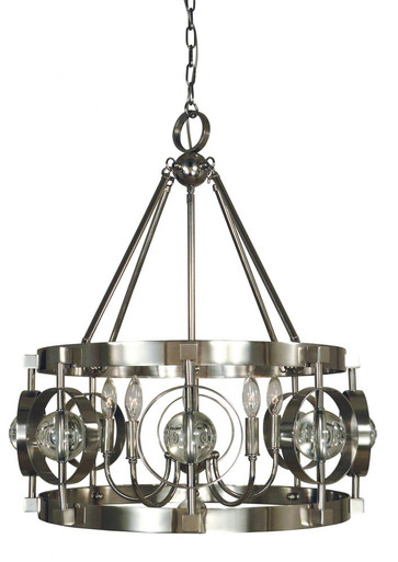 Ephemeris 5 Light Medium Chandelier by Framburg - 5035 PN