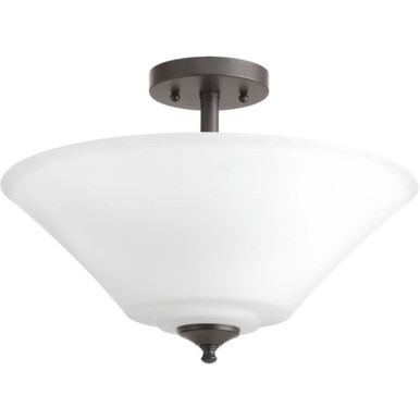 Joy 3 Light 16.63 Inch Wide Semi Flush Mount by Progress - P3864