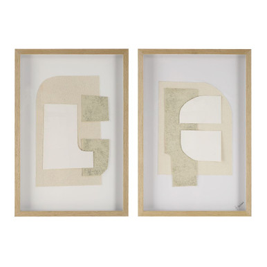 Delias Wall Decor (Set of 2) 30 Inch Tall and 20 Inch Wide by Renwil Inc - W6780