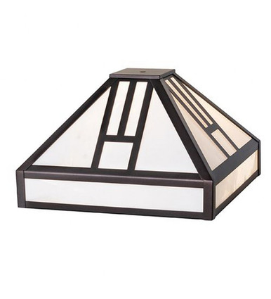 Mission - Shade-8.5 Inches Tall and 18.5 Inches Wide by Meyda Tiffany - 269134