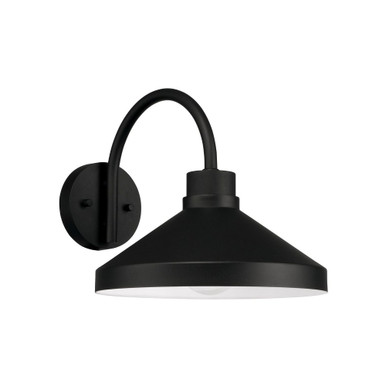 Lofton 1 Light Outdoor Wall Lantern 11.25 Inch Wide by Capital - 953511BK