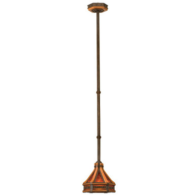 Aspen 1 Light Small Pendant by Kalco - 5840NI