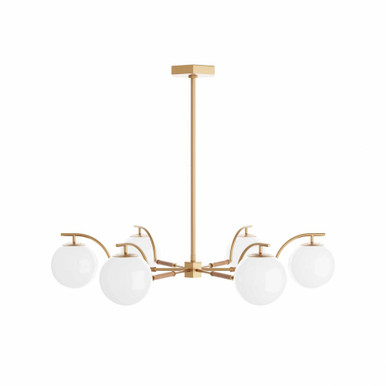 Tricia 6 Light Oversized Chandelier by Arteriors - DLC04