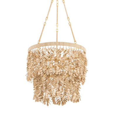 Naxos 8 Light Chandelier 21.25 Inch Tall and 24 Inch Wide by Corbett - 552-24-VGL