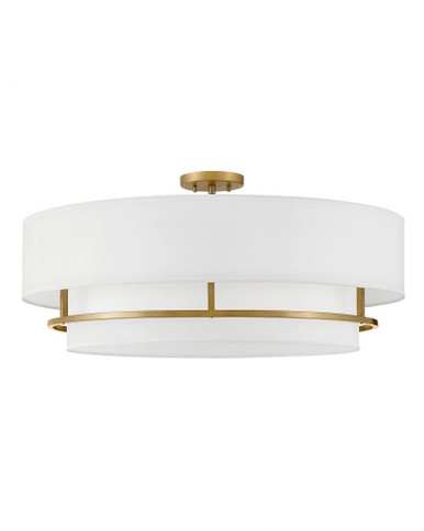 Graham 20W 4 LED 9.27 Inch Wide Semi Flush Mount by Hinkley - 38895