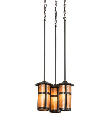 Fulton Prime 3 Light Cascading Pendant 35.5 x 14 Inches by Meyda Tiffany - 192830