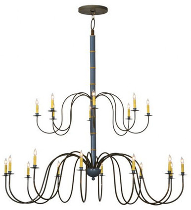 Marseille 20 Light 2 Tier Chandelier 71 x 68 Inches Wide by Meyda Tiffany - 143566