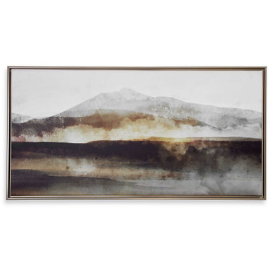 Splash Of Land 25.5 Inch Framed Canvas Art by Uttermost - 32359