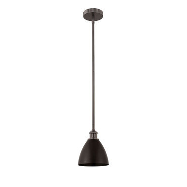Bristol 1 Light Stem Hung Mini Pendant 9 InchX7.5 Inch Wide by Innovations - 616-1S-MBD-75