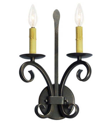 Valetta 2 Light Wall Sconce 15 x 8 Inches by Meyda Tiffany - 119296