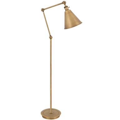 Alloy 1 Light Floor Lamp 10.5 Inch Tall and 10 Inch Wide by Robert Abbey - 2422_P