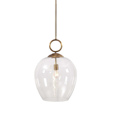 Calix One Light Medium Pendant by Uttermost - 22127