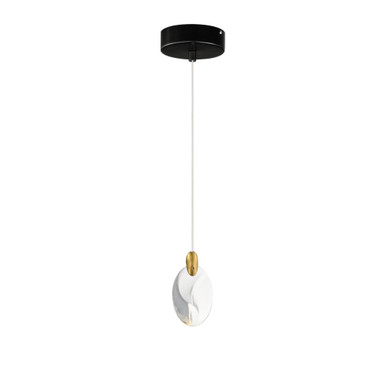 Pebble 2W 1 LED Mini Pendant by ET2 - E11071-122BKPG