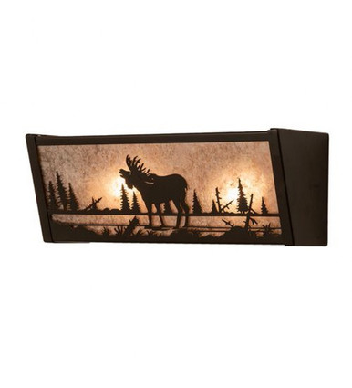 Moose Creek 2 Light Bath Vanity 6 x 16 In by Meyda Tiffany 254520 - 254520