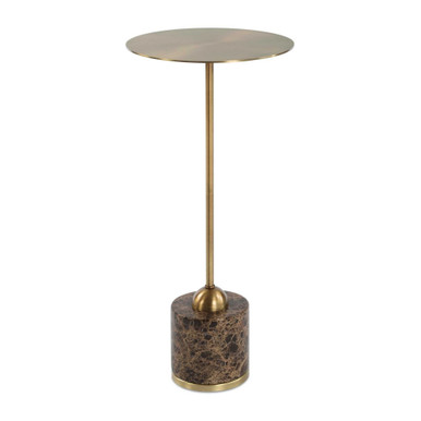 Verlin Drink Table 21.75 Inch Tall and 10 Inch Wide by uttermost - 50185