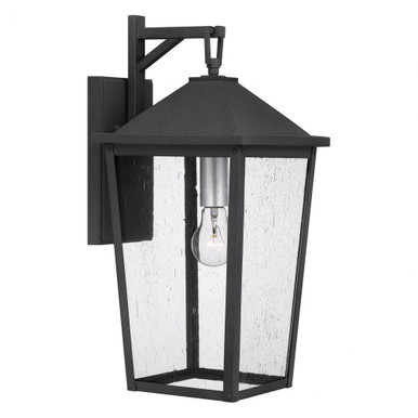 Stoneleigh 1 Light Outdoor Wall Lantern 19.75 Inch Tall by Quoizel - STNL8409MB