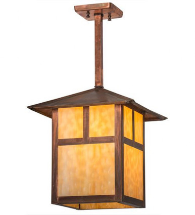Seneca T Mission 1 Light Pendant 22 x 17.33 Inches by Meyda Tiffany - 168084